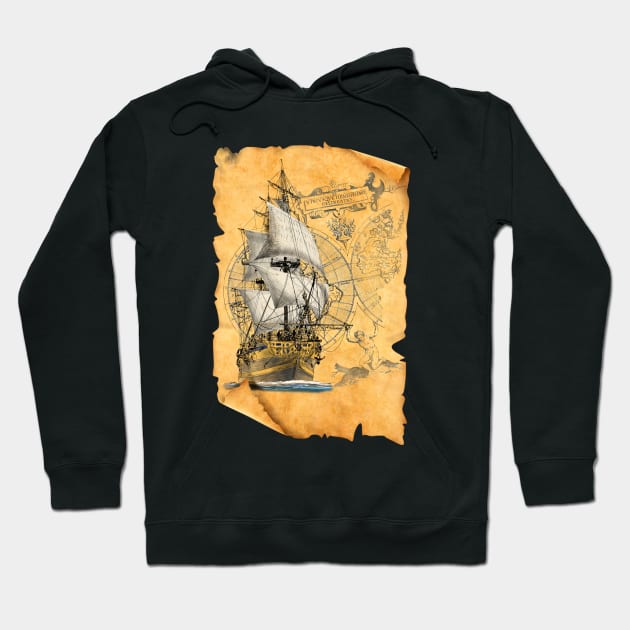 Segelschiff Hoodie by sibosssr